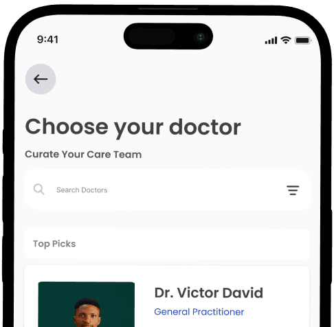 App Interface Mockup